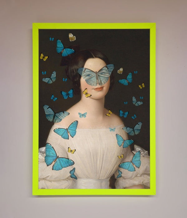 Butterfly Renaissance Framed Print - Hi Society