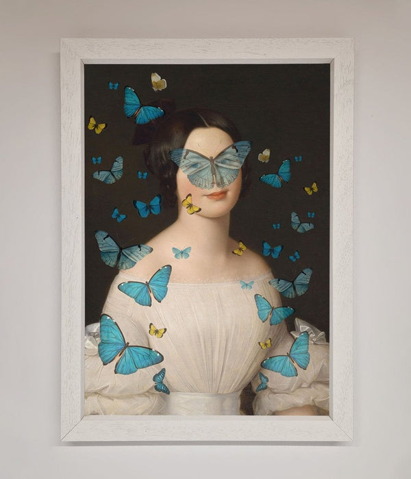 Butterfly Renaissance Framed Print - Hi Society