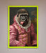 Cheeky Gorilla Framed Poster - Hi Society