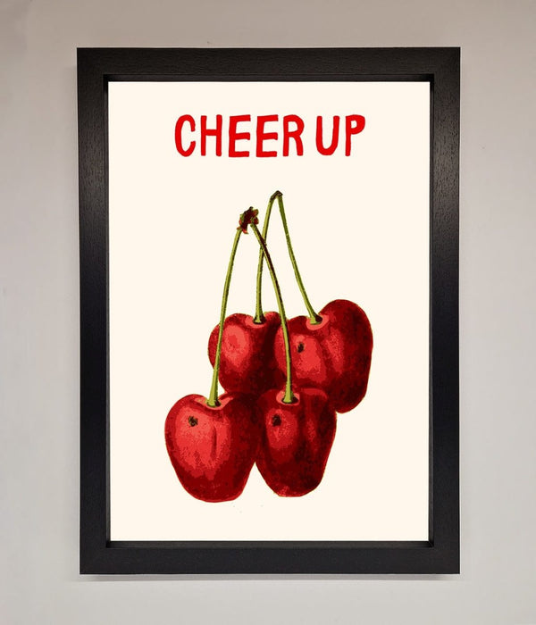 Cheer Up Cherries Framed Wall Art - Hi Society