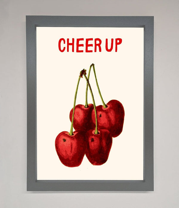 Cheer Up Cherries Framed Wall Art - Hi Society