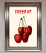 Cheer Up Cherries Framed Wall Art - Hi Society