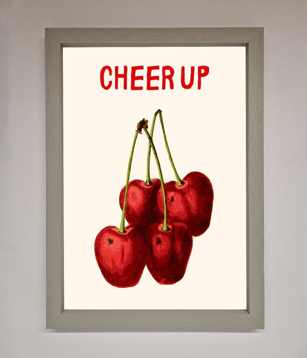 Cheer Up Cherries Framed Wall Art - Hi Society