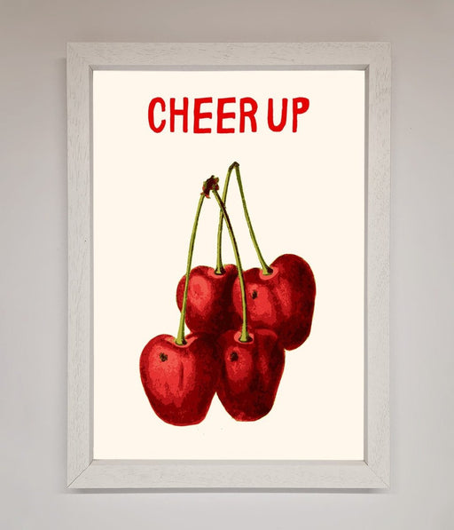 Cheer Up Cherries Framed Wall Art - Hi Society