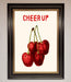 Cheer Up Cherries Framed Wall Art - Hi Society