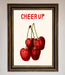 Cheer Up Cherries Framed Wall Art - Hi Society