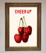 Cheer Up Cherries Framed Wall Art - Hi Society