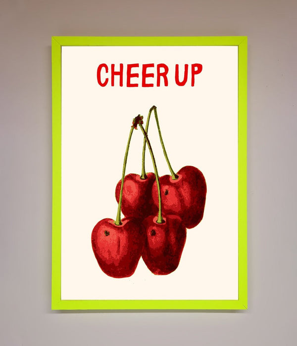 Cheer Up Cherries Framed Wall Art - Hi Society