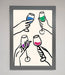 Cheers Wine Glasses Framed Wall Art - Hi Society