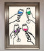Cheers Wine Glasses Framed Wall Art - Hi Society