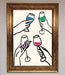 Cheers Wine Glasses Framed Wall Art - Hi Society