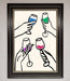 Cheers Wine Glasses Framed Wall Art - Hi Society