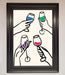 Cheers Wine Glasses Framed Wall Art - Hi Society