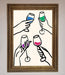 Cheers Wine Glasses Framed Wall Art - Hi Society