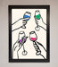 Cheers Wine Glasses Framed Wall Art - Hi Society