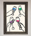 Cheers Wine Glasses Framed Wall Art - Hi Society