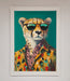 Cheetah With Sunglasses Framed Print - Hi Society