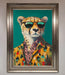 Cheetah With Sunglasses Framed Print - Hi Society