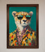Cheetah With Sunglasses Framed Print - Hi Society