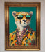 Cheetah With Sunglasses Framed Print - Hi Society