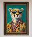 Cheetah With Sunglasses Framed Print - Hi Society