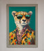 Cheetah With Sunglasses Framed Print - Hi Society