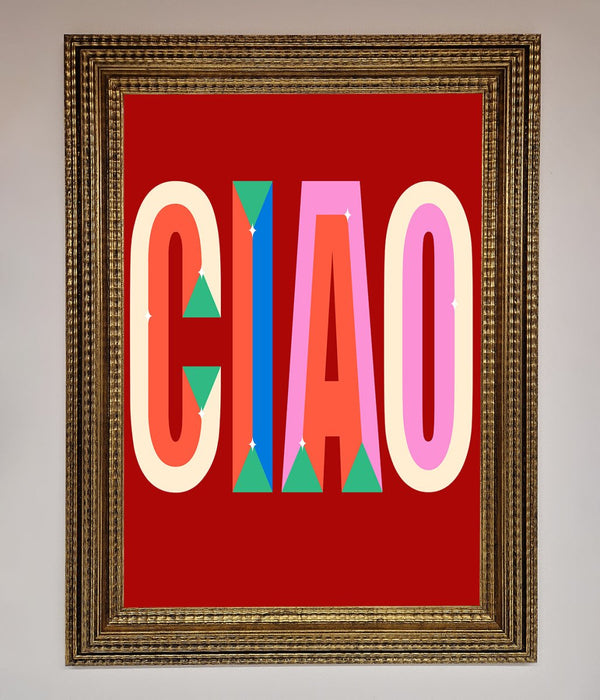 CIAO Framed Wall Art - Hi Society
