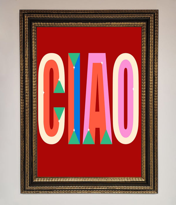 CIAO Framed Wall Art - Hi Society