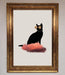 Cloud Cat Framed Poster - Hi Society
