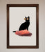 Cloud Cat Framed Poster - Hi Society