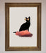 Cloud Cat Framed Poster - Hi Society