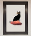 Cloud Cat Framed Poster - Hi Society