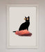 Cloud Cat Framed Poster - Hi Society