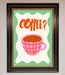 Coffee Pink Mug Framed Wall Art - Hi Society