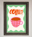 Coffee Pink Mug Framed Wall Art - Hi Society