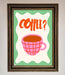 Coffee Pink Mug Framed Wall Art - Hi Society
