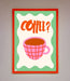 Coffee Pink Mug Framed Wall Art - Hi Society