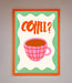 Coffee Pink Mug Framed Wall Art - Hi Society
