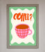 Coffee Pink Mug Framed Wall Art - Hi Society