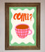 Coffee Pink Mug Framed Wall Art - Hi Society
