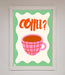 Coffee Pink Mug Framed Wall Art - Hi Society