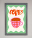 Coffee Pink Mug Framed Wall Art - Hi Society