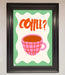 Coffee Pink Mug Framed Wall Art - Hi Society