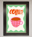 Coffee Pink Mug Framed Wall Art - Hi Society