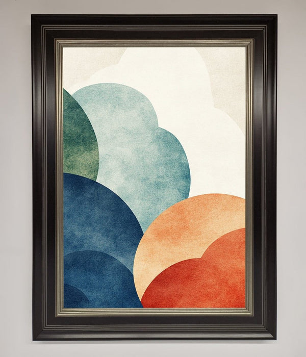 Colour Clouds Framed Wall Art - Hi Society