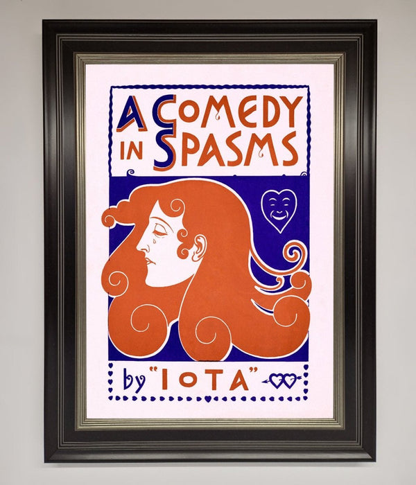 Comedy Poster Vintage Framed Poster - Hi Society