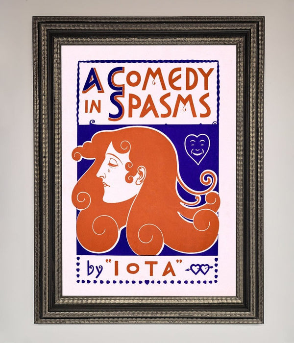 Comedy Poster Vintage Framed Poster - Hi Society