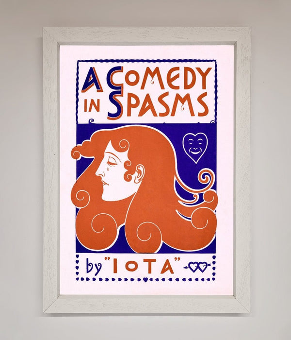 Comedy Poster Vintage Framed Poster - Hi Society