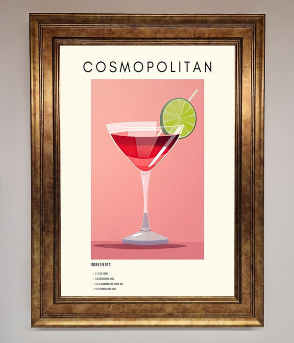 Cosmopolitan Framed Poster - Hi Society