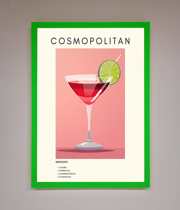 Cosmopolitan Framed Poster - Hi Society